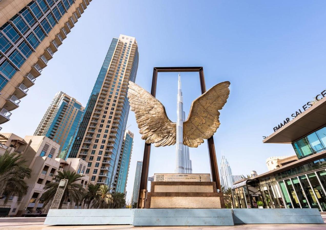 The Residences Tower - Full Burj Khalfa View Dubai Bagian luar foto