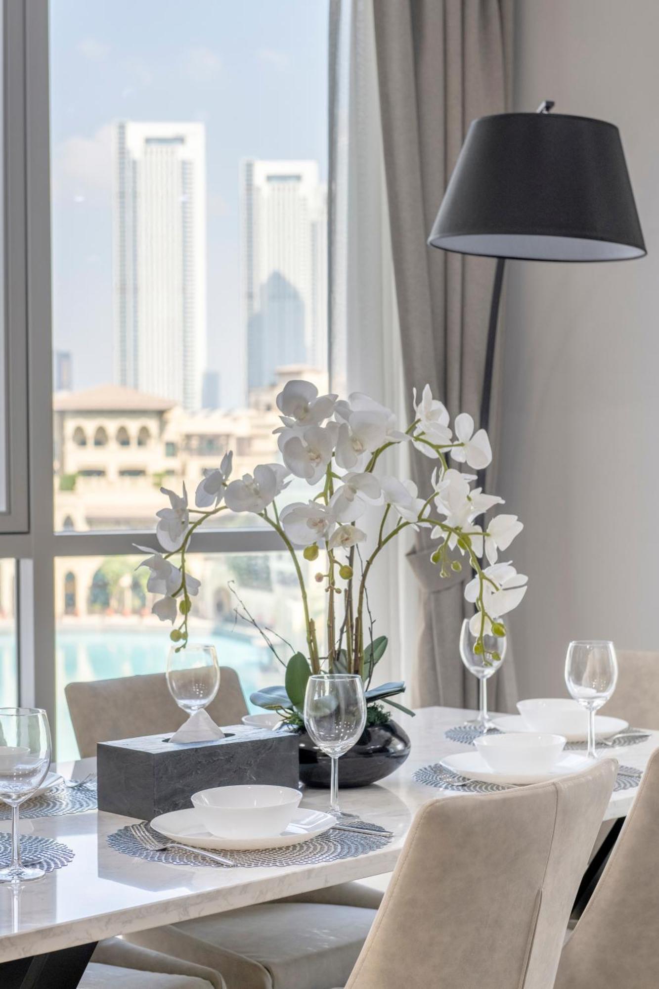 The Residences Tower - Full Burj Khalfa View Dubai Bagian luar foto