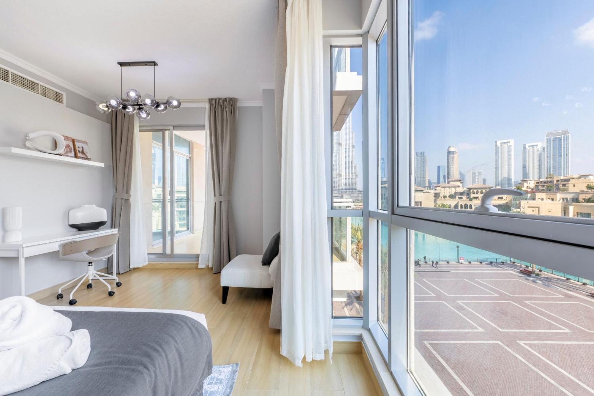 The Residences Tower - Full Burj Khalfa View Dubai Bagian luar foto