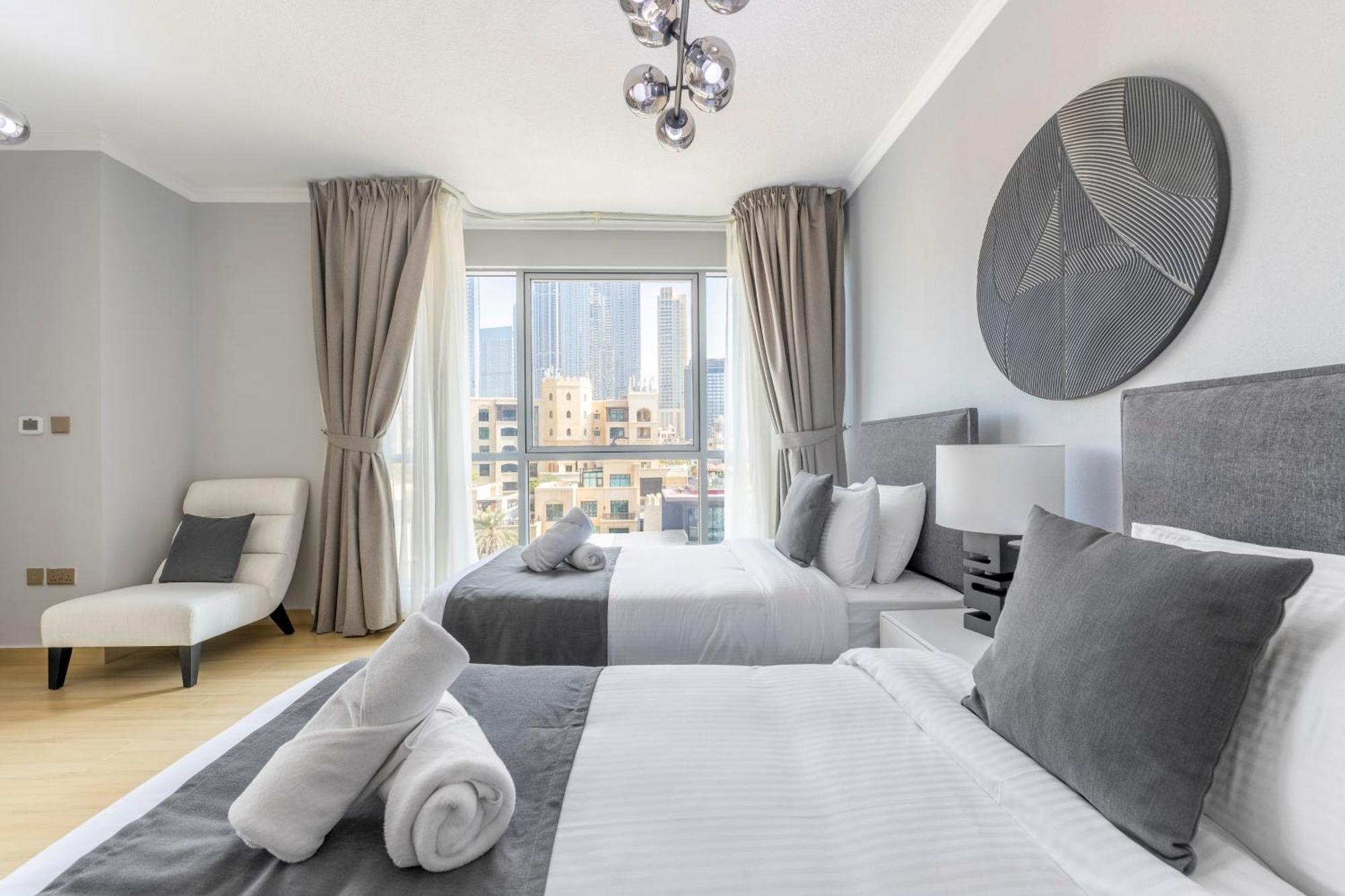 The Residences Tower - Full Burj Khalfa View Dubai Bagian luar foto