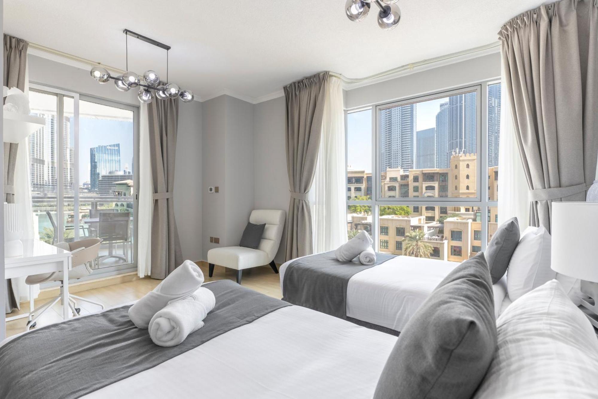The Residences Tower - Full Burj Khalfa View Dubai Bagian luar foto
